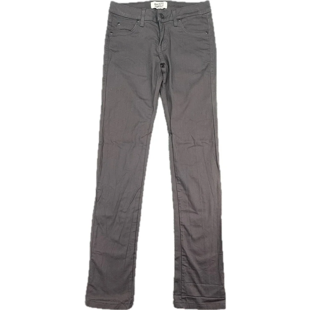 Naked & Famous Jeans‎ Mens 30 Grey SuperSkinnyGuy Carbon Stretch Japanese Denim